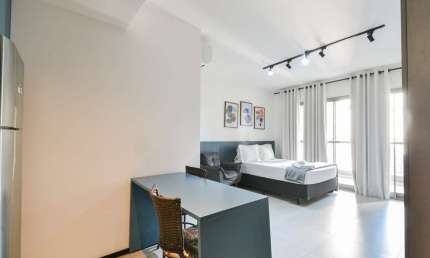 Apartamento tipo para venda com 1 quarto, sendo 1 suíte, 38m²