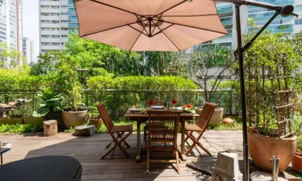 Apartamento garden para venda em Vila Suzana com 3 quartos, sendo 2 suítes, 250m²