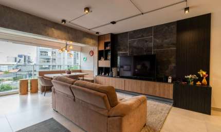 Apartamento tipo para venda com 1 quarto, sendo 1 suíte, 65m²