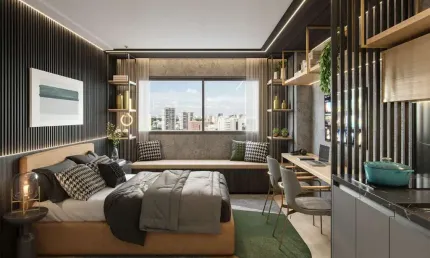 Studio para venda em Santo Amaro com 1 quarto, 25m²