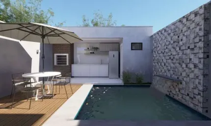 Casa no condomínio Villa Hipica Residence para venda com 2 quartos, sendo 1 suíte, 82m²