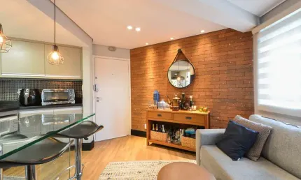 Flat com 1 quarto à venda na Rua Gararu, 140, Vila Nova Conceição, São Paulo