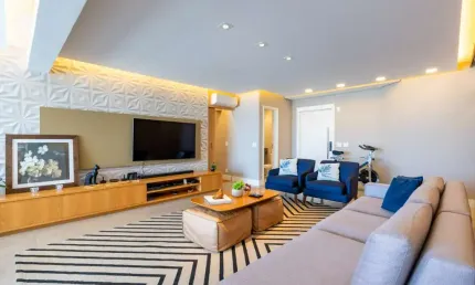 Apartamento tipo para venda em vila mascote com 3 quartos, sendo 3 suítes, 165m²