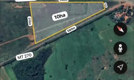Terreno industrial para venda em vila rica, 100,000m²
