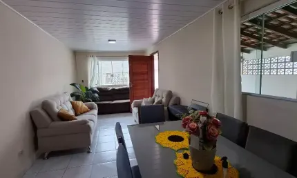 Belíssima casa com terreno individual 3 quartos no cajuru