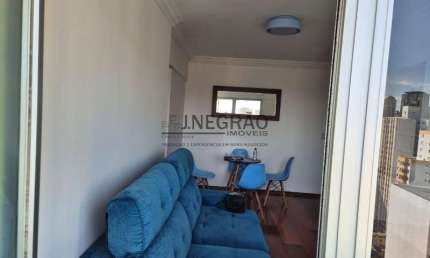 Apartamento mobiliado para locação na Aclimação com 1 quarto, 2 salas, 1 banheiro e vaga na garagem - São Paulo-SP