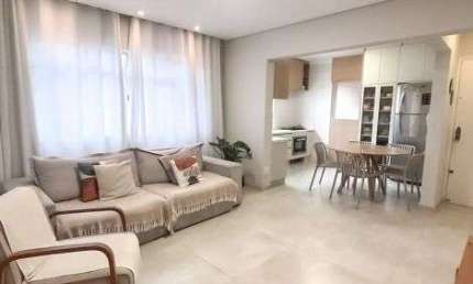 Apartamento com 3 dormitórios no bairro da Pompéia - Santos - SP