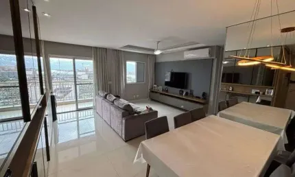 Apartamento de 82m² com varanda gourmet e lazer completo 725mil