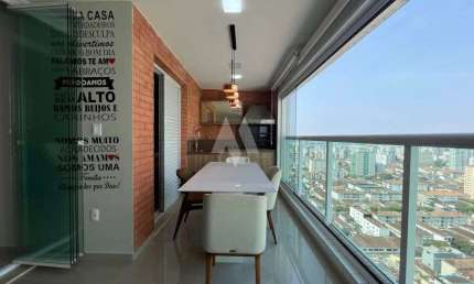 Imóvel para aluguel com 158 metros quadrados com 3 quartos em Embaré - Santos - SP