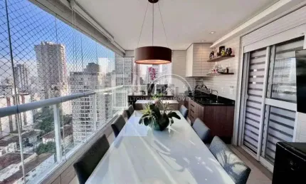 Imóvel para venda possui 129 metros quadrados com 3 quartos em Boqueirão - Santos - SP
