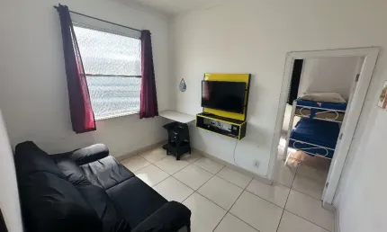 Apartamento com 1 quarto à venda na Avenida Dom Pedro II, Cidade Ocian, Praia Grande