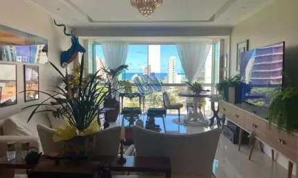Apartamento 3 quarto sendo 3 suítes, 135m2 a venda na Pituba