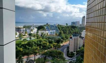 Apartamento nascente 4 suítes sendo 1 suíte master com closet 312m2 na Ondina
