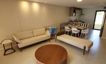 Casa em Condomínio pé na areia 3 quartos sendo 2 suítes 150m2 com Garden em Itacimirim
