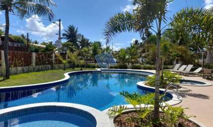 Village térreo 2 suites 80m2 com garden 02 vagas em Itacimirim na Praia da Espera