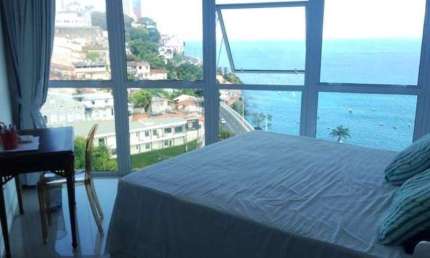 Cloc Marina Residence Quarto e Sala Mobiliado 60m2 no Comércio