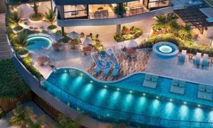 Beach Class Jaguaribe Apartamento 2 quartos suítes com 65,08m2