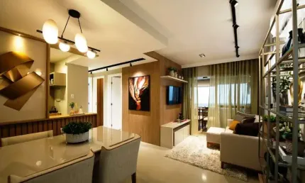 Apartamento 2 quartos sendo 1 suite 56m2 no Jardim Santa Tereza
