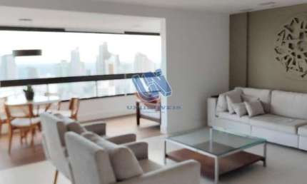 Excelente apartamento nascente andar alto 3 quartos (1 suíte) mais 1 gabinete 162 m2 para Venda e/ou Aluguel no Jardim Apipema