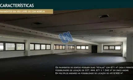 Sala comercial com 671m2 na Avenida Antonio Carlos Magalhães