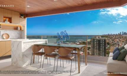 Rivê Apartamento 3 quartos sendo 1 suíte com varanda gourmet 97m2 no Rio Vermelho