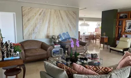 Apartamento 4 suítes com gabinete no vale do loire no horto florestal 328m2