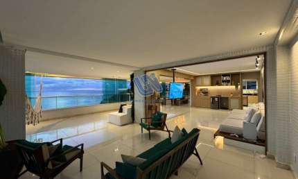 Villa Santo Antonio 4 quartos suites com Varandão Gourmet na Barra 278m2