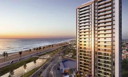 Repasse Apartamento 3 Suítes Pé na areia em Jaguaribe com Maravilhosa Vista Mar