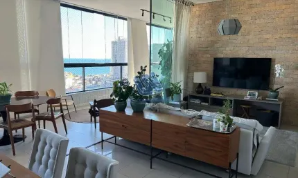 Apartamento decorado nascente com 2 suítes com closet a venda no Horto Florestal 143m2