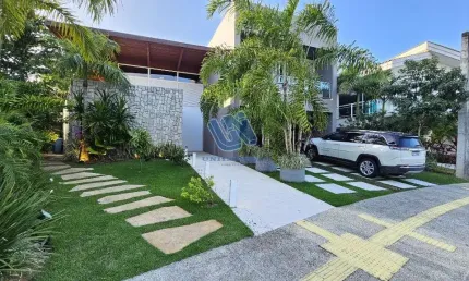 Casa duplex em condominio 5 suítes com closet em Alphaville I com 770m2