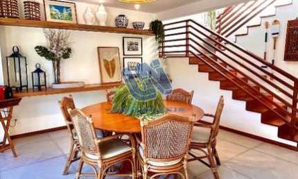 Casa Duplex em Condomínio 5 suítes 630,00m2 em Piscinas Naturais II - Praia do Forte