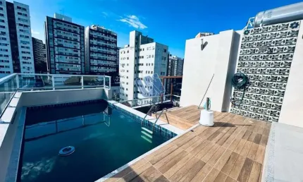 Cobertura Triplex 378m2 4 quartos sendo 2 suítes a venda na Pituba
