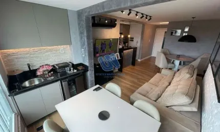 Apartamento mobiliado 2 quartos sendo 1 suíte nascente 71m2 em Lauro de Freitas