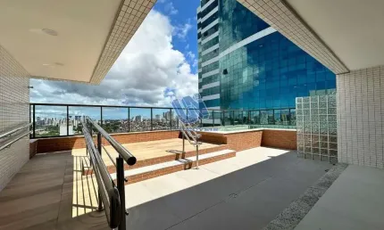 Apartamento tipo studio com varanda 25m2 no caminho das árvores