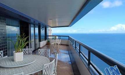 Apartamento 4 Suites sendo 1 suite master com vista para Baia de Todos os Santos 288m2 na Vitória