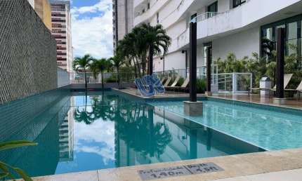 Apartamento Mobiliado e Decorado 2 suítes com 62m2 no Caminho das Árvores