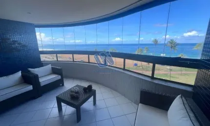 Apartamento mobiliado e decorado 2 suítes com vista mar 79,45m2 no Costa Azul
