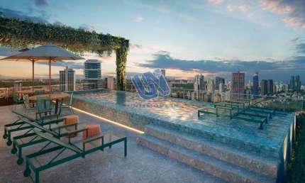 Apartamento tipo Studio com varanda gourmet 26,62m2 no Urban Carminho das Arvores