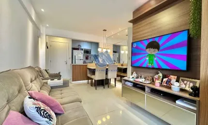 Apartamento 2 quartos com varanda 50m2 no Santa Tereza