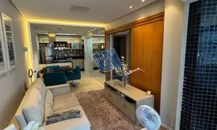 Apartamento Quarto e Sala no Salvador Prime Mobiliado para Venda com 52m2 no Caminho das Árvores