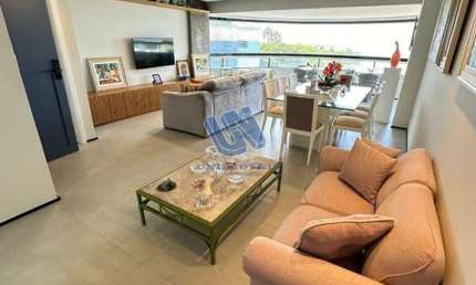 Apartamento nascente com vista mar 3 suítes, sendo 1 suíte master com escritório e closet 179m2 na Barra