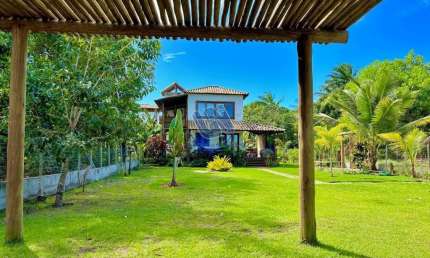Linda Casa com 112m2 na Península de Maraú em Taipu de Fora/BA