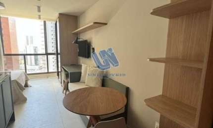 Unique Live tipo Studio nascente mobiliado 27m2 no Caminho das Arvores