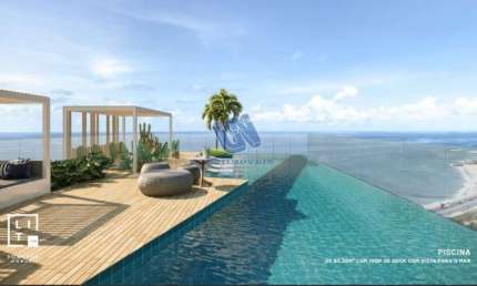 Lançamento no Costa Azul Lit760 apartamento 1/4 suíte, com 45,00m2 no Costa Azul