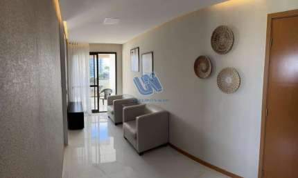 Apartamento Quarto e Sala Nascente com Varanda mobiliado 34m2 em Armação