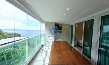 Apartamento no costa espanha decorado com 1 quarto suíte com closet 63m2 na ondina