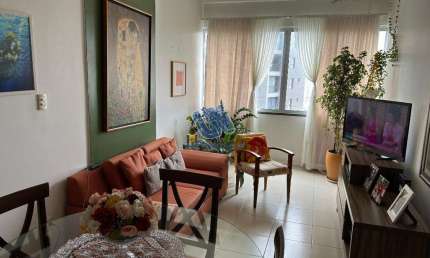 Apartamento 2 quartos com varanda e dependência 85m2 na Barra