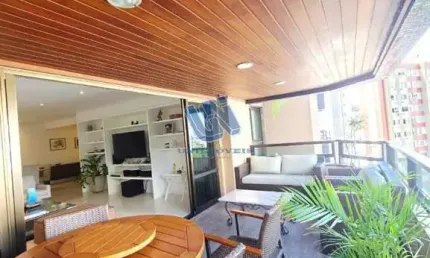 Apartamento 3 suítes sendo a master com 2 closets 233m2 no Itaigara