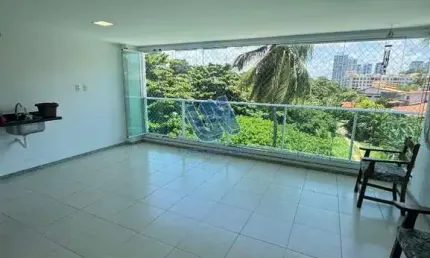 Residencial Mario Cravo 3 Quartos sendo uma Suítes 89m2 em Pituaçu