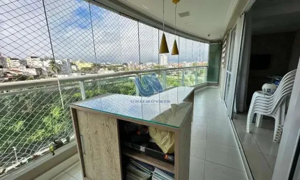 Apartamento no horto bela vista nascente 3 quartos suítes com 123m2